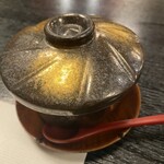 鰻割烹 伊豆栄 - 茶碗蒸し　蓋も
