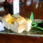 蕎遊庵 - 日替わり卵焼き(あおさ＆しらす)