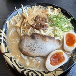 ハルピン 味噌らーめん 雷蔵 - 