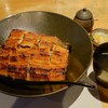 炭焼鰻 寝床 - 特選うな重、肝吸い、香の物