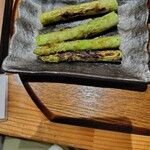 焼鳥と地酒 SAKE酉 - アスパラガス