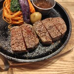STEAK&HAMBURG ひげ 南6条店 - 黒毛和牛サーロインステーキ
