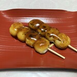 志”満ん草餅 - 焼だんご