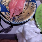 回転寿司 根室花まる ココノススキノ店 - 中トロ