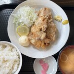 まると食堂 - 料理写真:旨塩から揚げ定食