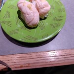 回転寿司 根室花まる ココノススキノ店 - ホタテのシラコ