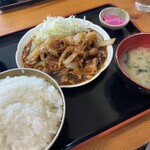 かさや食堂 - 焼肉定食