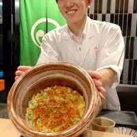 目黒 ながもと - 若大将と炊き込みご飯