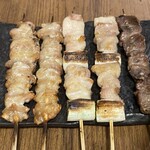 やきとり中山商店 - せせり、ねぎま、ハツ