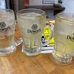 国民酒場 じぃえんとるまん - 45円‼️平日限定CRAZY HOURのデュワーズハイボールで、乾杯❤️