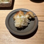 炭焼 おかげさん - ぼんじりおろし