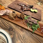 三本木商店 - 肉の盛り合わせ