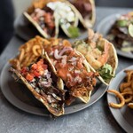 Blue Entrance Kitchen - 