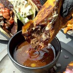 Blue Entrance Kitchen - 