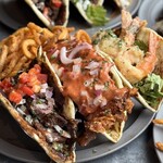 Blue Entrance Kitchen - 