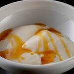 九州中華 鶏 麺 キムラハンテン by NOGI NISHIAZABU TOKYO - 杏仁プリン