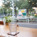 Cafe michikusa - カウンターに座りました。