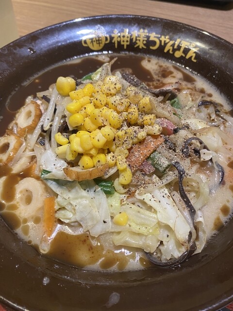 神様ちゃんぽん 関越自動車道上里SA(上り線) （【旧店名】自家製麺