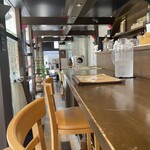 Cello Cafe - 店内カウンターの様子