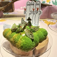 フォルク キッチン オールデイダイニング  - ニョロニョロのケーキ