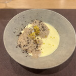 enu - とうもろこし　いか　コーヒー