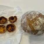 グラマーペイン - 料理写真:タンタオとカンパーニュ