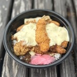 手作り弁当 マロ - タルタルが以前に比べて旨くなっていた。チキンカツが1番旨いけど、タルタルが旨いから全部旨く感じる。