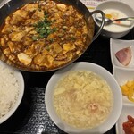 金香楼 - 金麻婆豆腐セット　1080円