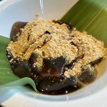 味喰笑 羽曳野店 - 手作りわらび餅…プルップルで柔らかいよ