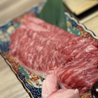 黄金出汁しゃぶと江戸前寿司 肉のあさつ 梅田お初天神店 - 