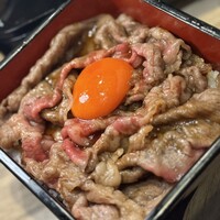 黄金出汁しゃぶと江戸前寿司 肉のあさつ 梅田お初天神店 - 