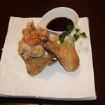 旬菜工房 魚魯魚魯 - 鳥のから揚げ　カラリと揚がっていました