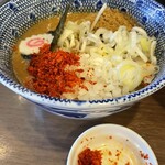 狼煙 - エビ辛つけめん(つけ汁)