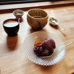 季より - 水羊羹と自家製珈琲