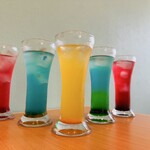 Don Tacos 本格沖縄タコス&タコライス専門店 - SNS映え間違いなしのカラフルドリンク♪気分に合わせて色や味をチョイスしてみてはいかがでしょうか？