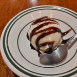 吉柳 - 最後にサービスで出してくださったバナナアイス