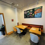 Don Tacos 本格沖縄タコス&タコライス専門店 - 黒板アートのシーサーが皆さまをお出迎え。ちょっとしたフォトスポットにも人気です。