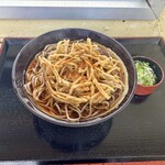駅そば そば・うどん八起家 - ごぼう天そば