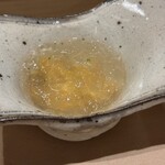 北の華 はやし - ムラサキウニにダシのジュレ