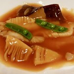 中国料理 星ヶ岡 - 鮑オイスターソース