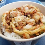 LAWSON - 料理写真:海鮮かき揚げ丼 592円