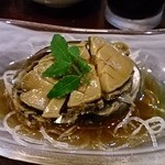 酒肴商店 アジト - アワビのやわらか煮
      ('2014.16月)