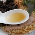太公望ラーメン - あごだし塩スープ