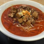 佳鼎 火鍋屋 - 激辛牛肉麺1,250円