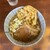 会津 - 料理写真:肉そば+かき揚げ