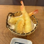 まき埜 - 熱々プリプリの海老