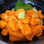 うに むらかみ - 塩水うに丼 レギュラーサイズ