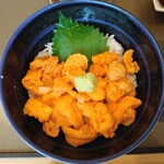 うに むらかみ - 塩水うに丼 レギュラーサイズ