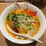 ヤマギシカズオ ヌーベル バーグ - 「ニンジン香るベジSOBA」800円