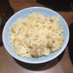 麺家 黒 - チャーシュー飯